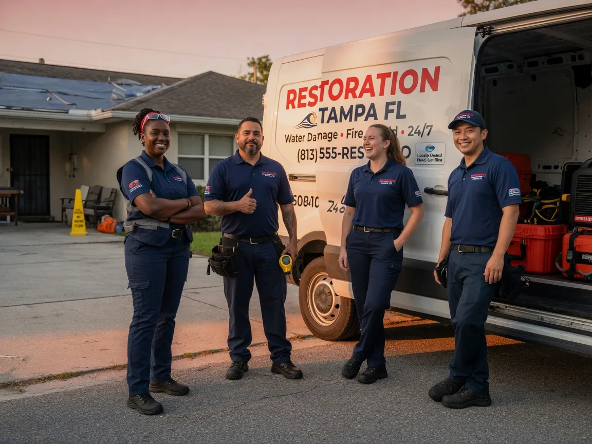 Water Damage Restoration company in Bentonville, OH